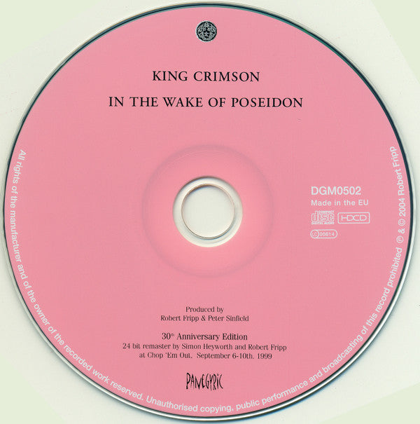 King Crimson : In The Wake Of Poseidon (HDCD, Album, RE, RM)