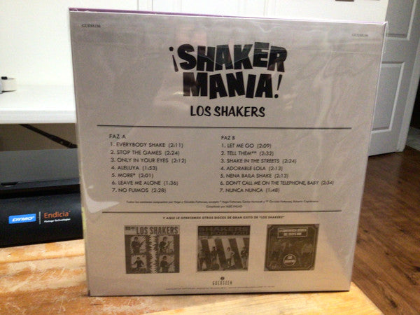 Los Shakers : Shaker Mania! (LP, Comp, RE)