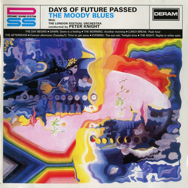 The Moody Blues With The London Festival Orchestra Conducted By Peter Knight (5) : Days Of Future Passed (CD, Album, RE, RM)