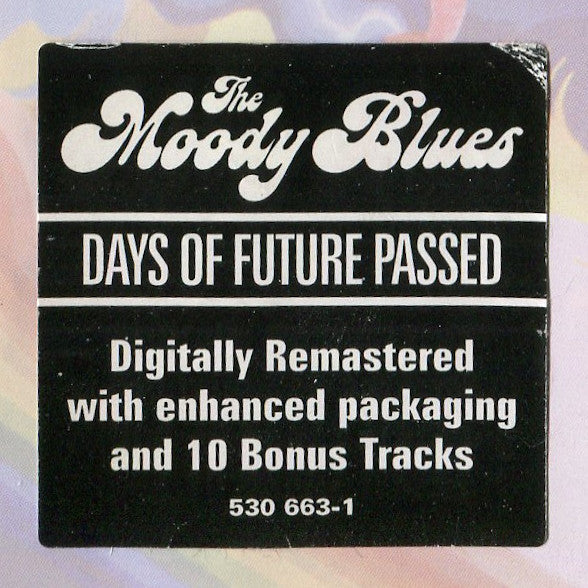The Moody Blues With The London Festival Orchestra Conducted By Peter Knight (5) : Days Of Future Passed (CD, Album, RE, RM)