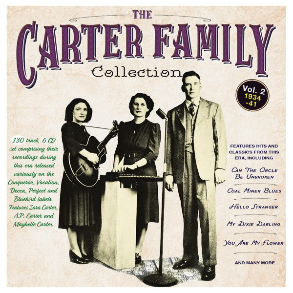 The Carter Family : The Carter Family Collection - Vol. 2 1935-1941 (6xCD)