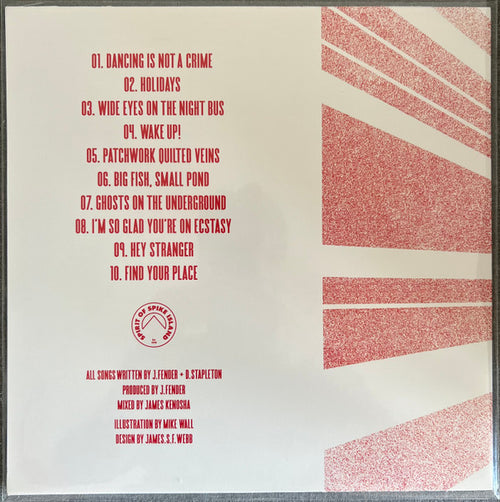 Afflecks Palace : The Only Light In This Tunnel Is The Oncoming Train (LP, Album, Ltd, Red)