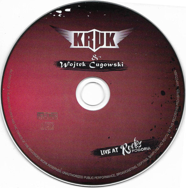 Kruk (3) & Wojtek Cugowski : Live At Rock Pogoria (CD, Album)