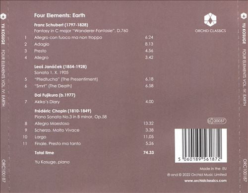 Yu Kosuge : Four Elements Vol.IV:  Earth (CD, Album)