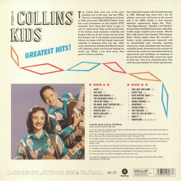 The Collins Kids : Greatest Hits (LP, Comp, Ltd, 180)