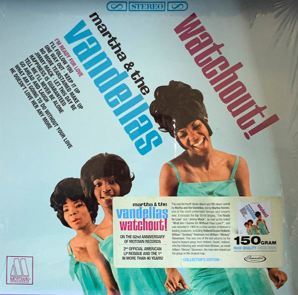 Martha Reeves & The Vandellas : Watchout! (LP, RE, 150)