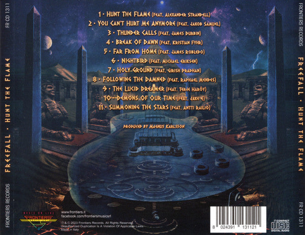 Magnus Karlsson's Free Fall : Hunt The Flame (CD, Album)