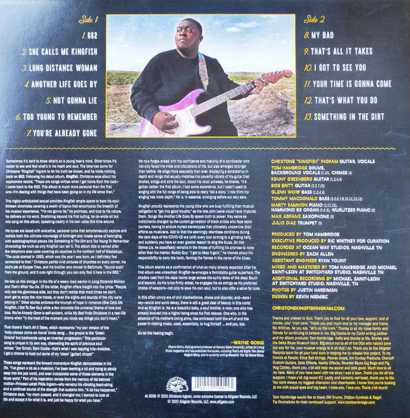 Christone "Kingfish" Ingram : 662 (LP, Album, RE, Tra)