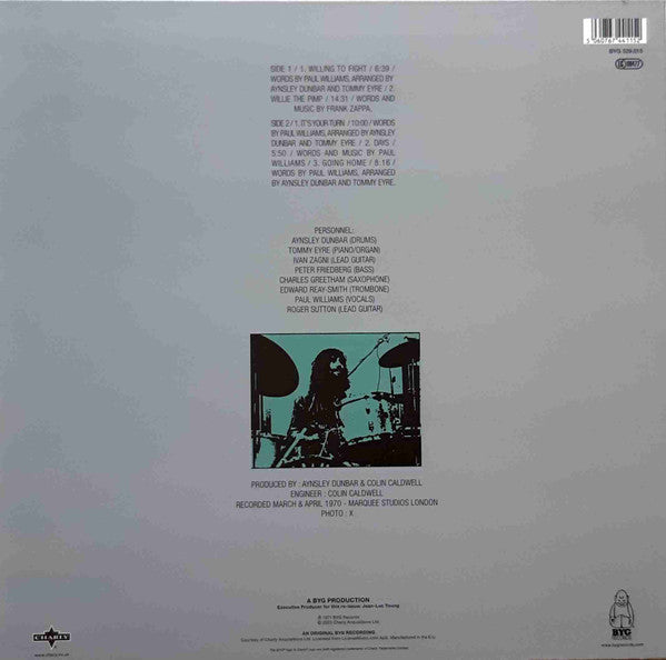 Aynsley Dunbar / Blue Whale : Blue Whale (LP, Album, Ltd, RE, RM, 180)