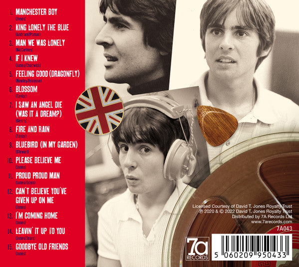 Davy Jones : Manchester Boy - Personal File (CD, Comp, Dlx, RM)