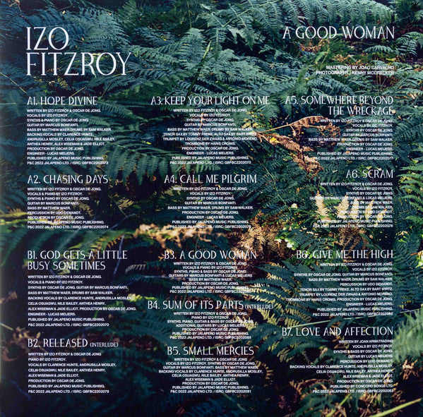 Izo FitzRoy : A Good Woman (LP, Album, Ltd, Gre)