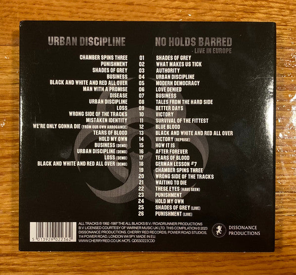 Biohazard : Urban Discipline / No Holds Barred: Live In Europe (2xCD, Comp, RE, RM, Dig)