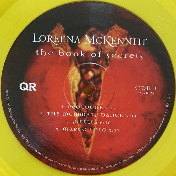 Loreena McKennitt : The Book Of Secrets (LP, Album, RE, RM, 140)
