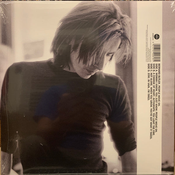 Bernard Butler : People Move On (2xLP, Album, Whi)