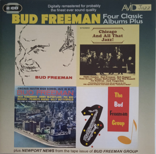 Bud Freeman : Four Classic Albums Plus (2xCD, Comp, RM)