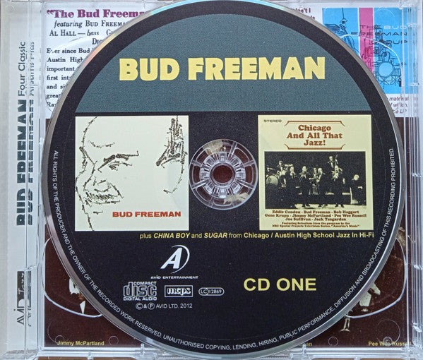 Bud Freeman : Four Classic Albums Plus (2xCD, Comp, RM)