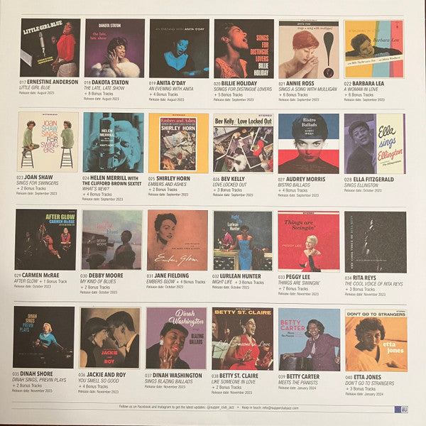 Chris Connor : Sings Lullabys For Lovers (LP, Album, Ltd, Num, RE, RM)