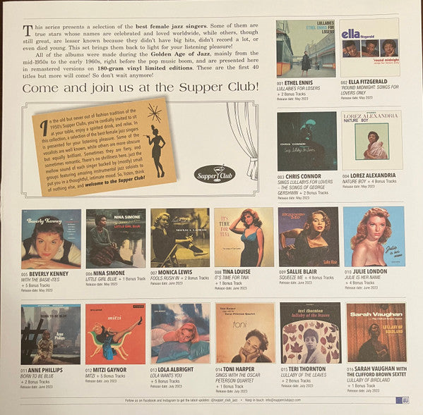 Beverly Kenney : With The Basie-Ites (LP, Album, Ltd, Num, RE)