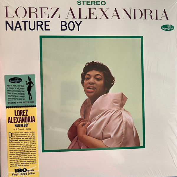Lorez Alexandria : Nature Boy (LP, Album, Ltd, Num, RE)