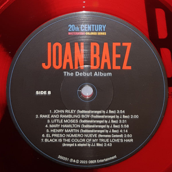 Joan Baez : Joan Baez The Debut Album (LP, Album, Ltd, RE, 180)