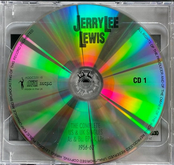 Jerry Lee Lewis : The Complete Us & Uk Singles As& Bs, EPs & LPs 1956-62 (2xCD, Comp)