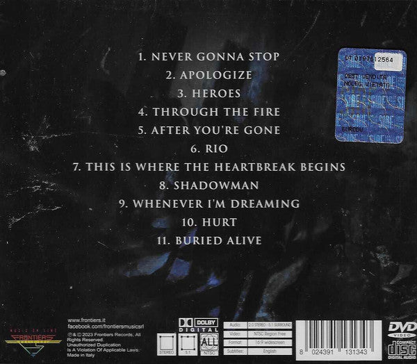 One Desire (2) : Live With The Shadow Orchestra (CD, Album + DVD-V, NTSC)