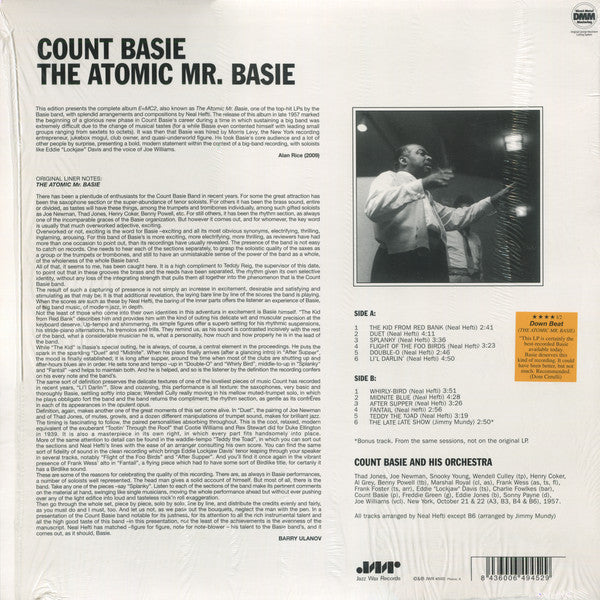 Count Basie : The Atomic Mr. Basie (LP, Album, Ltd, RE, RM, 180)