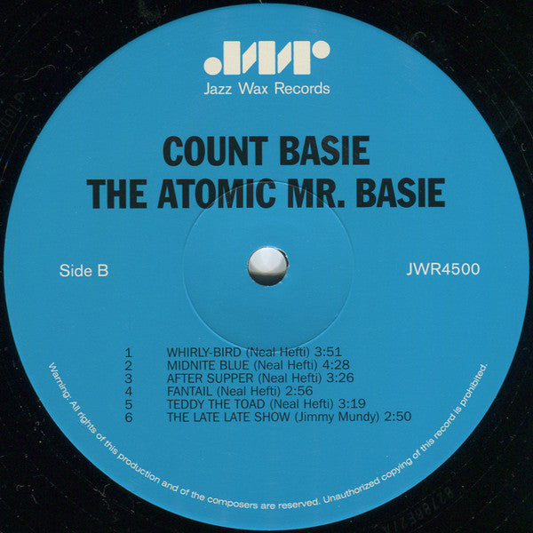 Count Basie : The Atomic Mr. Basie (LP, Album, Ltd, RE, RM, 180)