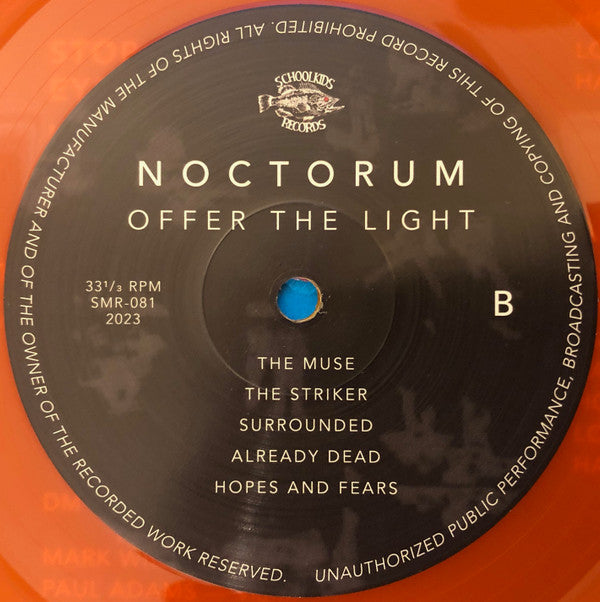 Noctorum : Offer The Light (LP, Album, RSD, Ltd, RE, RM, Ora)
