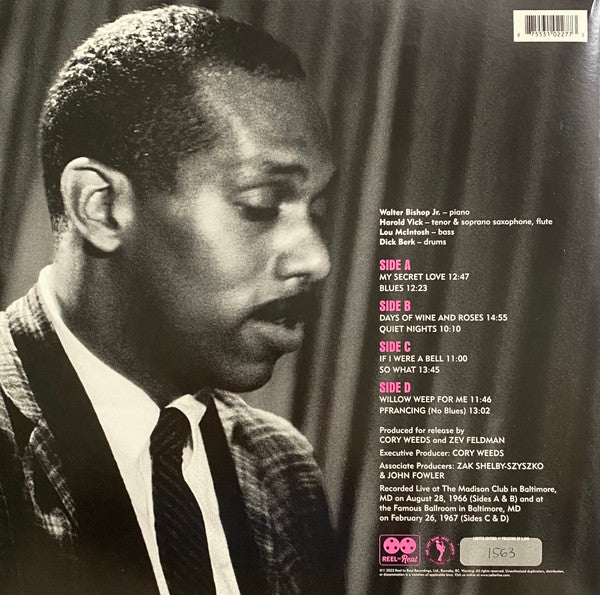 Walter Bishop, Jr. : Bish At The Bank: Live In Baltimore (2xLP, Album, RSD, Dlx, Ltd, Num, RM, 180)