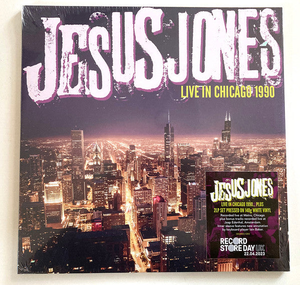 Jesus Jones : Live In Chicago 1990 (2xLP, Album, RSD, Whi)