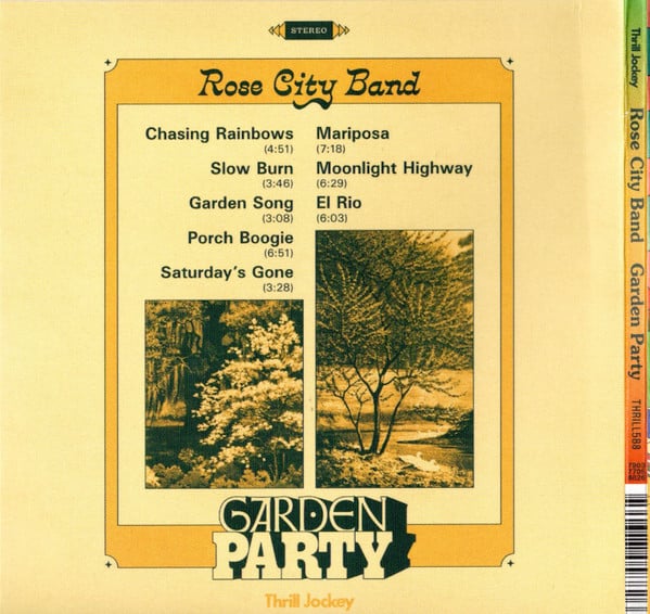 Rose City Band : Garden Party (CD, Album)