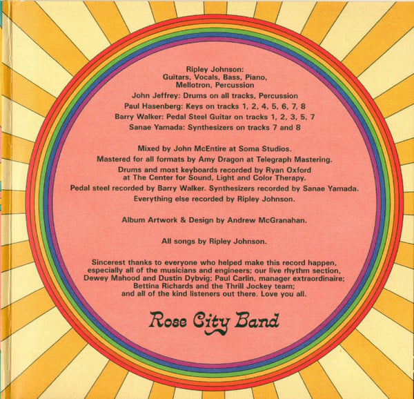 Rose City Band : Garden Party (CD, Album)