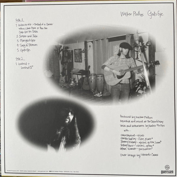 Walker Phillips : God's Eye (LP, Ltd, Ora)