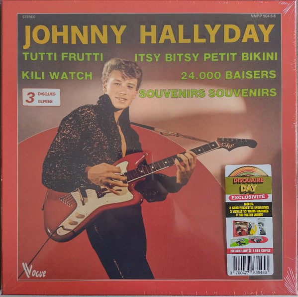 Johnny Hallyday : Johnny Hallyday (3xLP + Box, RSD, Comp, Ltd, RE, Col)