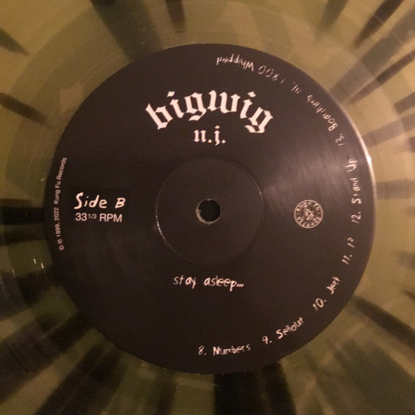 Bigwig : Stay Asleep (LP, Album, Ltd, Yel)