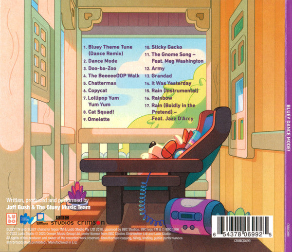 Joff Bush, The Bluey Music Team : Bluey: Dance Mode! (CD, Album)