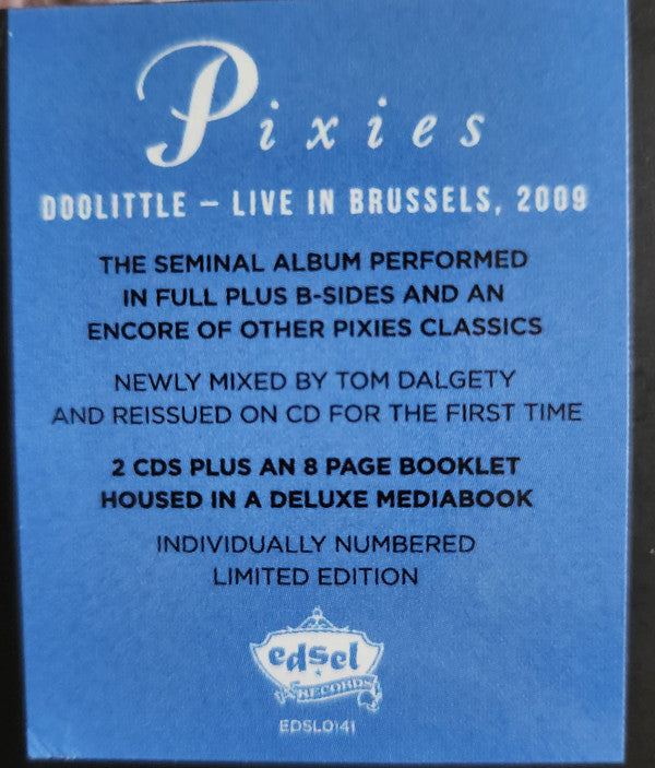 Pixies : Doolittle - Live In Brussels, 2009 (2xCD, Album, Ltd, Num, RE, Med)