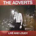 The Adverts : Live And Loud!! (LP, Album, RSD, Ltd, RE, Red)