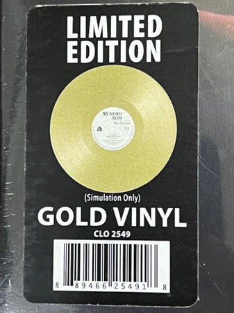 Memphis Slim : Blues Essentials (LP, Album, Ltd, Gol)