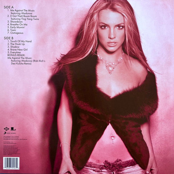 Britney Spears : In The Zone (LP, Album, Ltd, RE, RP, Blu)