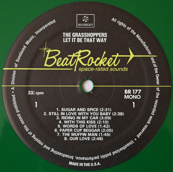 The Grasshoppers (10) : Let It Be That Way (LP, Comp, Mono)