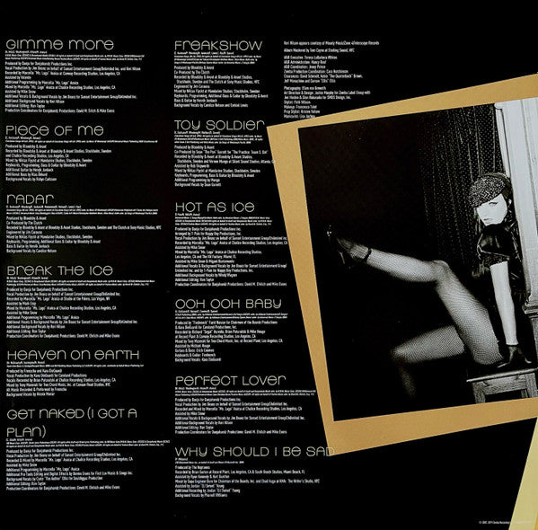 Britney Spears : Blackout (LP, Album, Ltd, RE, RP, Ora)