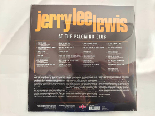 Jerry Lee Lewis : At The Palomino Club (2xLP, RSD, Ltd, Hel)