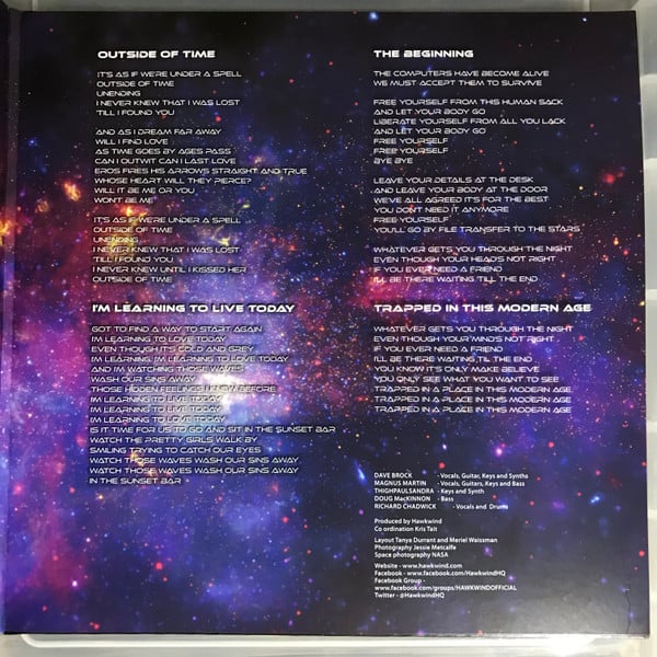 Hawkwind : The Future Never Waits (2xLP, Album)