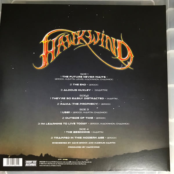 Hawkwind : The Future Never Waits (2xLP, Album)