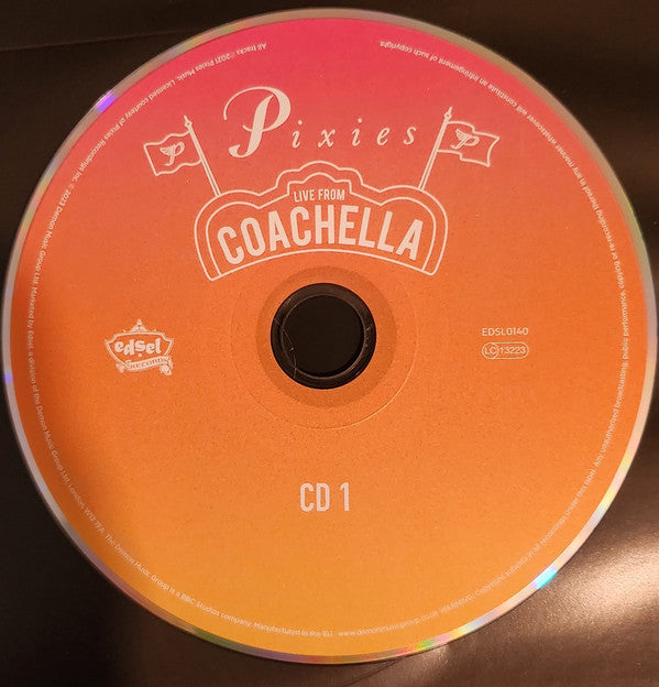 Pixies : Live From Coachella 2004 (2xCD, Album, Ltd, Num, Med)