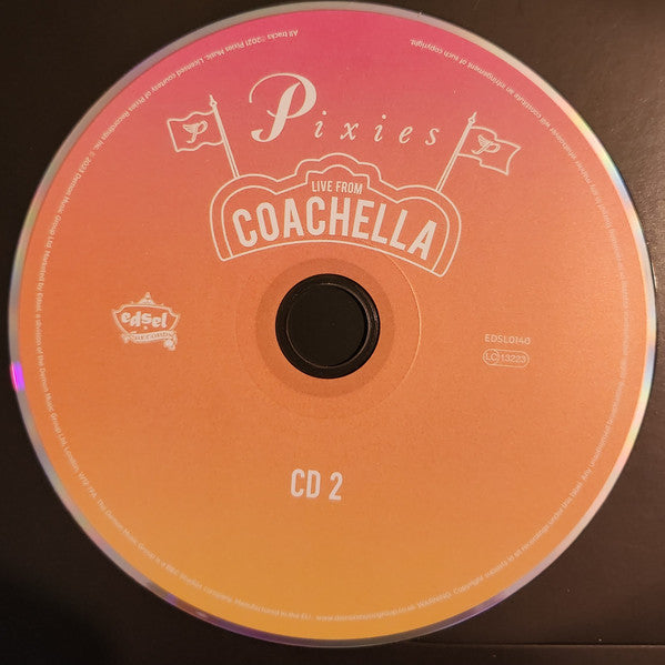 Pixies : Live From Coachella 2004 (2xCD, Album, Ltd, Num, Med)
