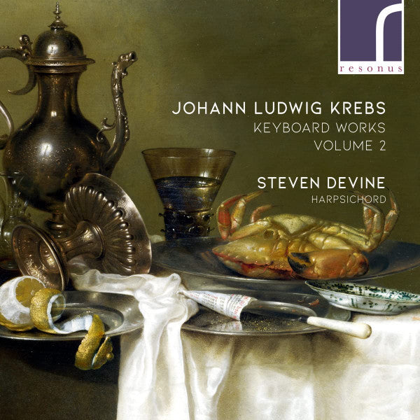 Johann Ludwig Krebs - Steven Devine : Keyboard Works Volume 2 (CD, Album)