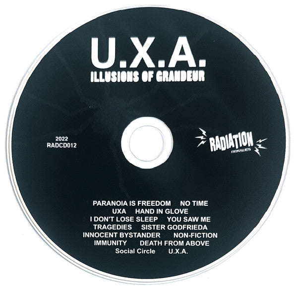 U.X.A. : Illusions Of Grandeur (CD, Album, RE, RM)